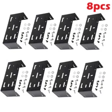 8x Mounting Bracket Set for Kenwood TK7102 TK-7160 TK-8160 TK-8180 TK-7180 Radio