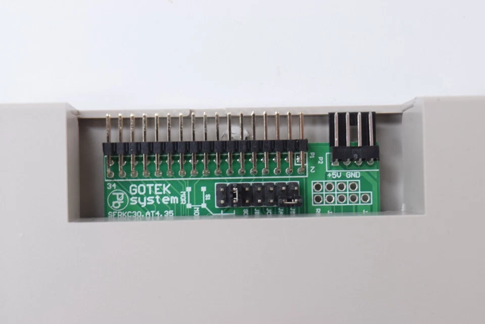 Emulador de unidad de disquete Gotek 435 MCU con codificador giratorio pantalla OLED disquete Foto 3 de 4
