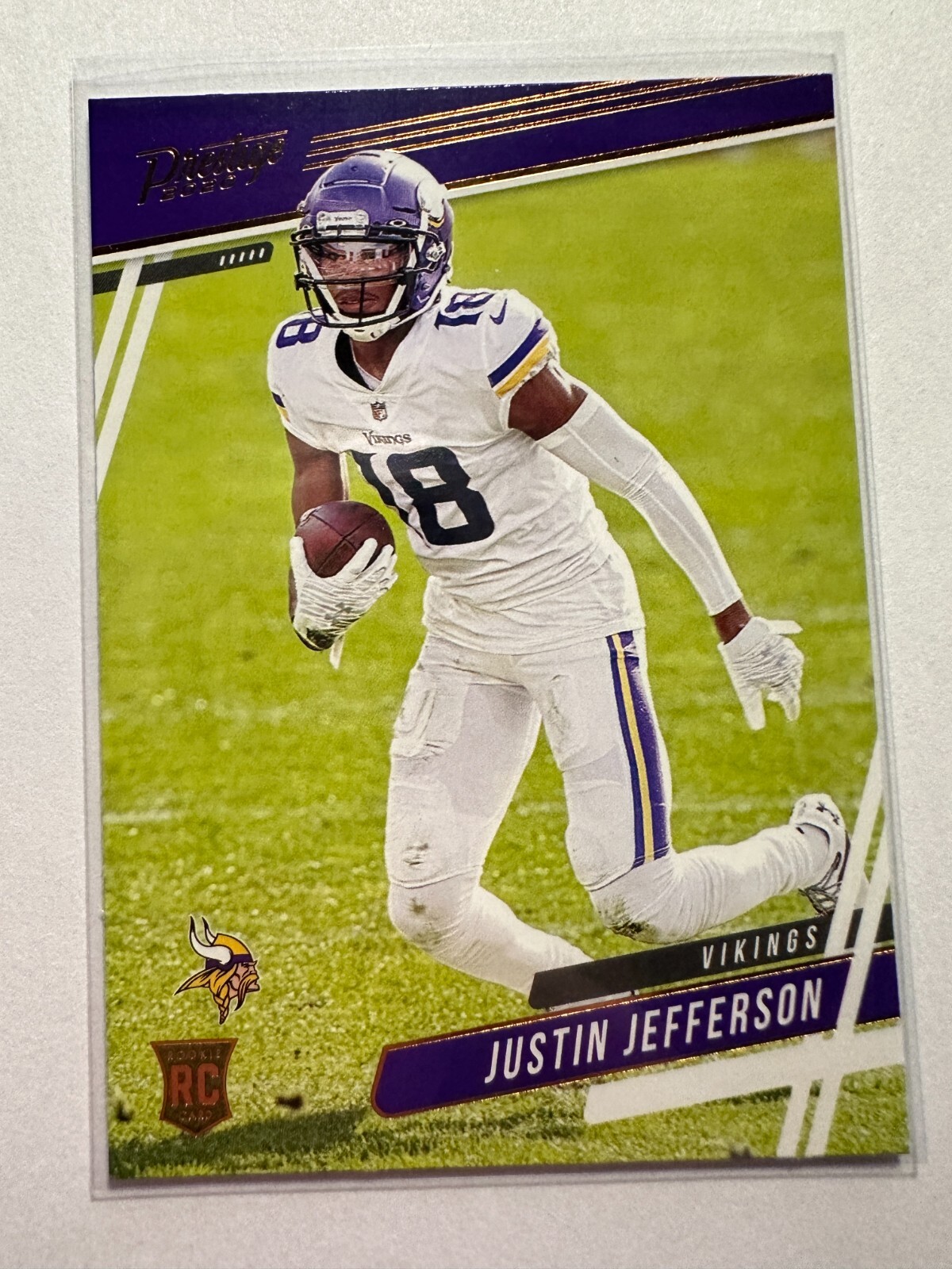 K68,133 - 2020 Prestige #317 Justin Jefferson CHRONICLES