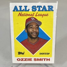 1988 Topps Baseball 400 Ozzie Smith Card Vintage Base Set MLB St Louis Cardinals