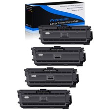 4 PACK CF360A 508A Black Toner for HP LaserJet Enterprise M553n MFP M577dn M553x