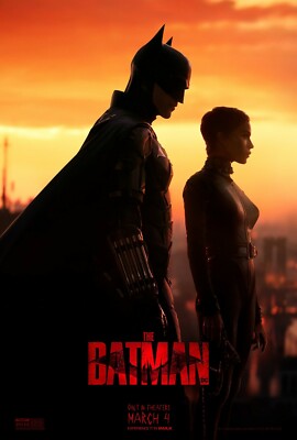 The Batman ポスター The Batman (2022) Movie Poster 11x17 DC Comics Superhero Japanese