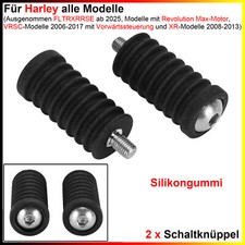 F&uuml;r Harley Alle Modelle - Schalthebel Schaltpedal Kick Foot Pegs Abdeckung Pad