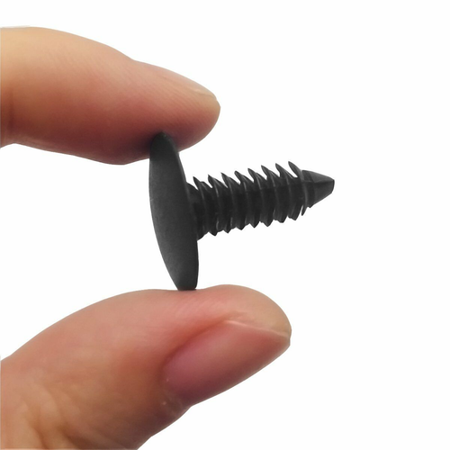100X 8mm Clips Parachoques Auto Agujero Auto Coche Remaches Plástico Sujetador Guardabarros Pin de Empuje NUEVO - Imagen 6 de 24