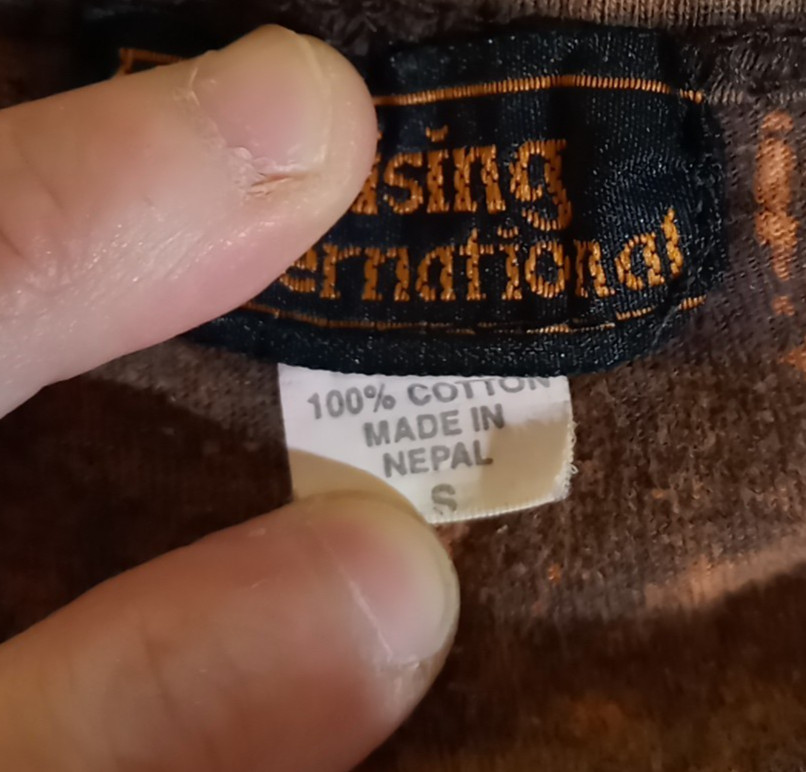 Rising International Distressed Patchwork Embroid… - image 8