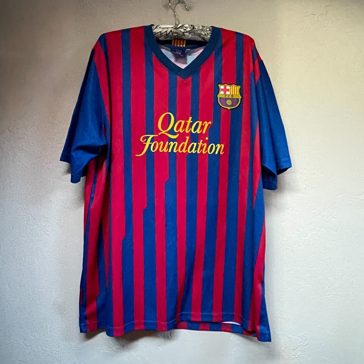 FC Barcelona Messi 10サッカーゲームシャツ Messi 10 FC Barcelona 2009 Final Roma Champions League