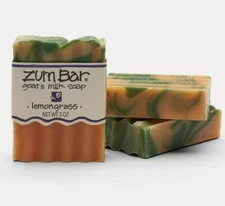 Zum Bar Goat's Milk Soap - Lemongrass - 3 oz (3 Pack)