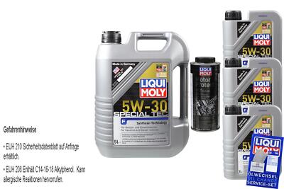 8L Liqui Moly Special Tec F 5W-30 Motoröl MotorProtect Öl-Additiv Motorenöl
