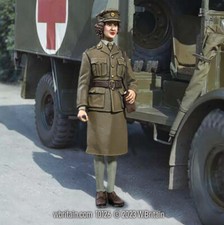 W.Britain 10126 Princess Elizabeth in ATS Uniform, 1944-45 Britains