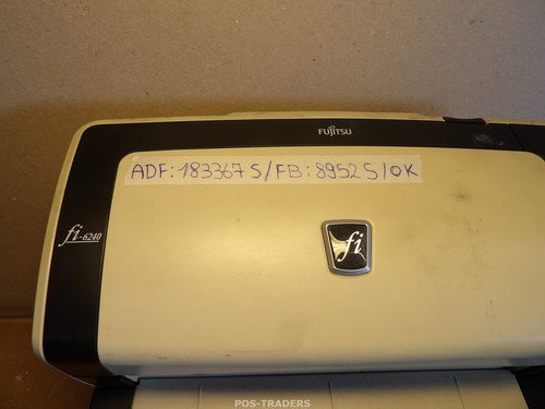 Fujitsu fi-6240 Flatbed & ADF A4 Document Scanner 600dpi USB - 183367 SCANSIO... - Afbeelding 2 van 8