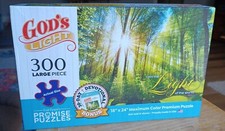 Fair Hopes Promise Puzzle Large 300 Piece GODS LIGHT NEW