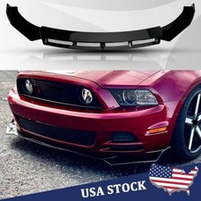 For Ford For Mustang 2010-2014 Front Bumper Lip Spoiler Splitter Diffuser Us