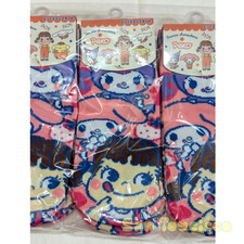 Sanrio Socks Peko My Melody Kuromi Polyester Elastic 22-24cm Kids Gift JP