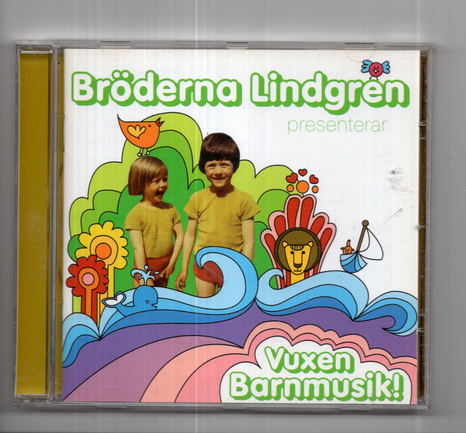 (JD864) Broderna Lindgren, Vuxen Barnmusik! - 2007 new not sealed CD