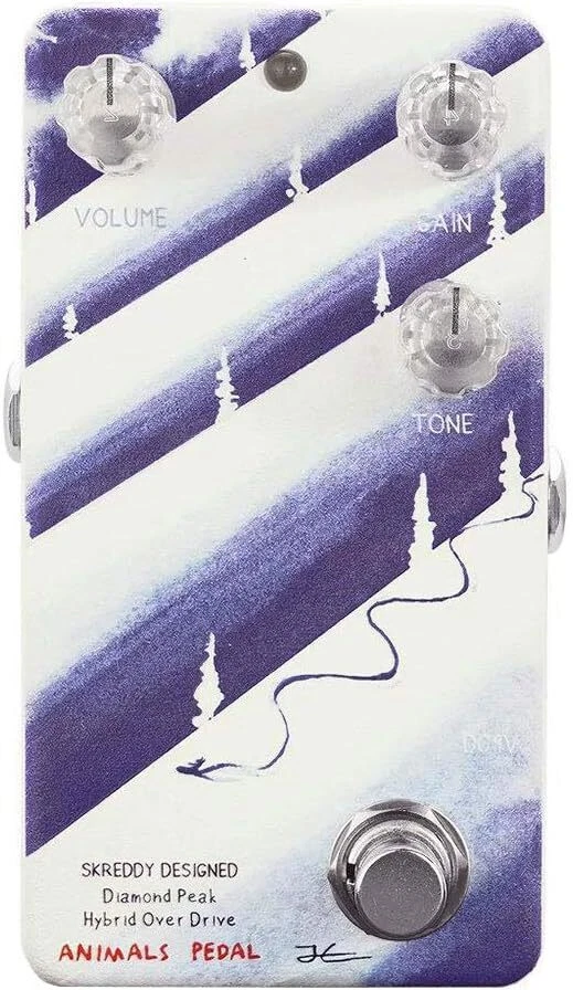 Animal Pedal Diamond Peak Hybrid Over Drive Guitar Effects Pedal Made in Japan - Image 2 of 3