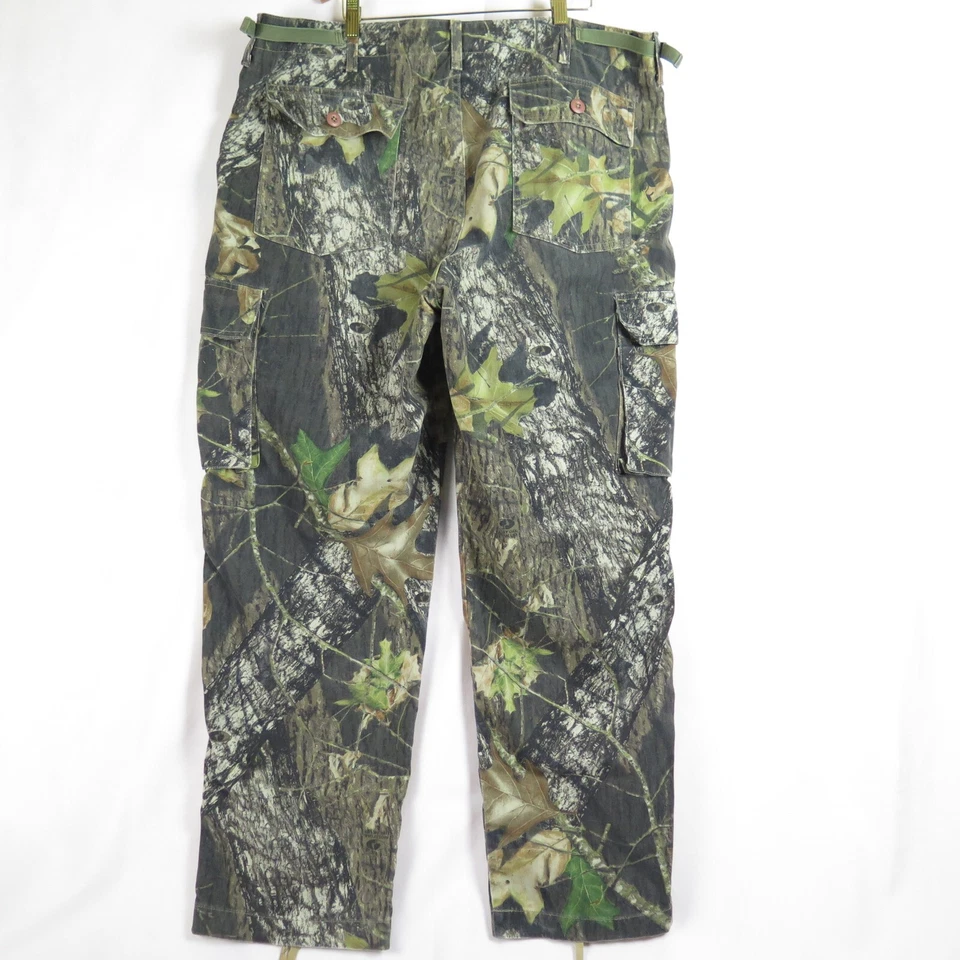 Pantalones Camuflados Cabela's Para Hombre 40 X 31 Caza Roble Musgo Patrón de Rotura Suave Foto 2 de 4