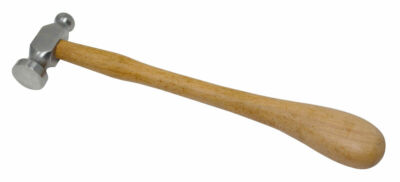 Chasing Hammer 1 1/8'' Flat Face Jewelry Crafts Metal Forming Jewelers Hammer