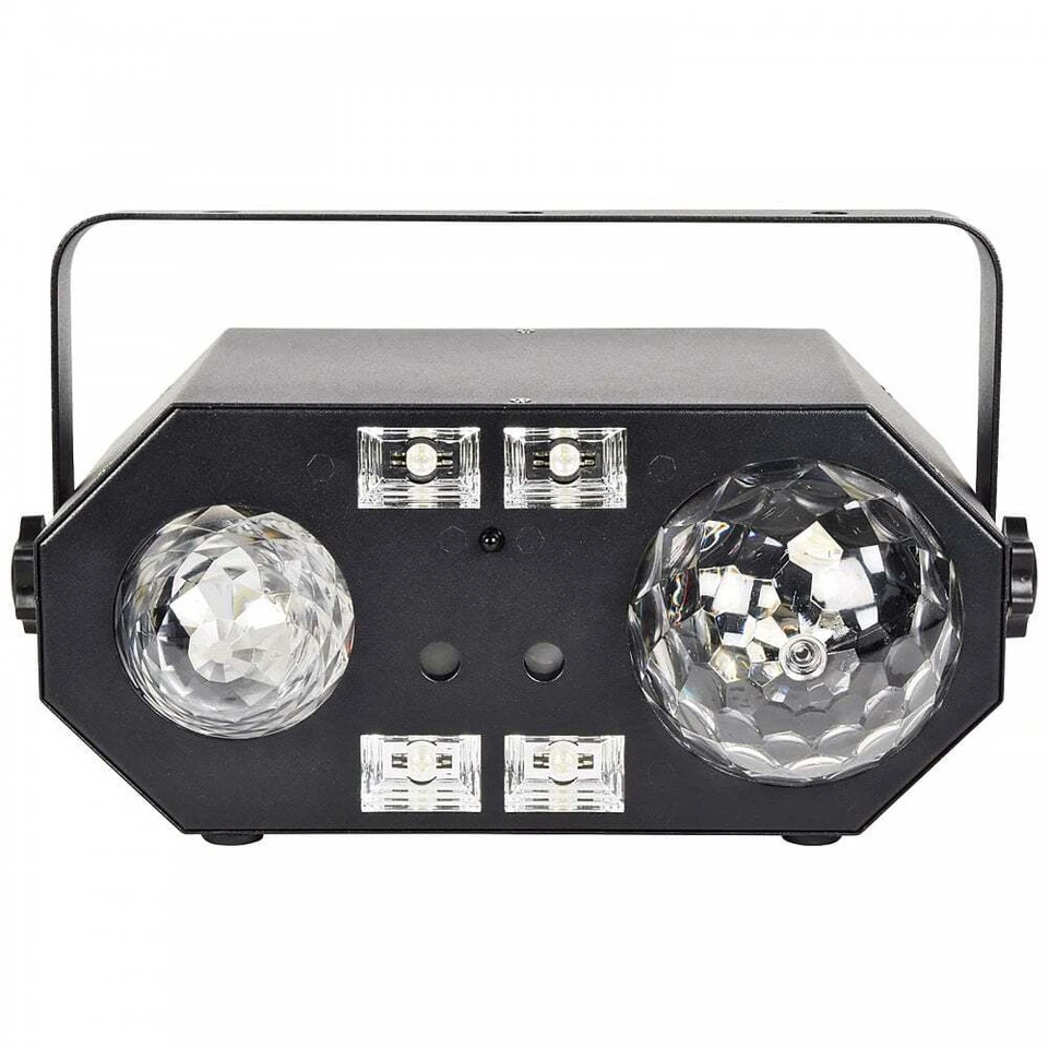 4 in 1 DMX DJ Light with Laser RGBW Waterwave UV Strobe Moonflower inc Remote - Image 4 of 4