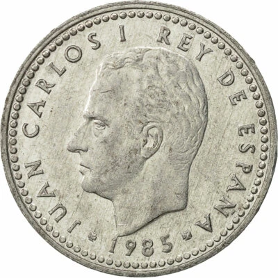 [#428907] Monnaie, Espagne, Juan Carlos I, Peseta, 1985, TTB, Aluminium, KM:821 - Photo 1/2