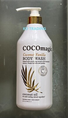 COCOmagic ~ COCONUT VANILLA Protein-Rich Botanical Soothing BODY WASH 946ml