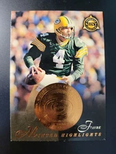 1997 Pinnacle Mint Brett Favre COPPER card #21
