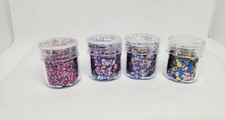4Pc Nail art glitter/Chunky Holographic mix each set sold separately