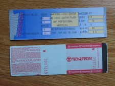 WWF Hartford August 5 1989 FULL Ticket The Ultimate Warrior vs. Andre the Giant