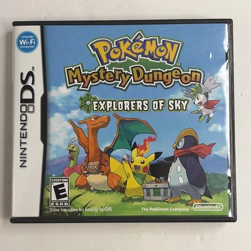 New ListingPokemon Mystery Dungeon Explorers of Sky - Nintendo DS Authentic In Original Box