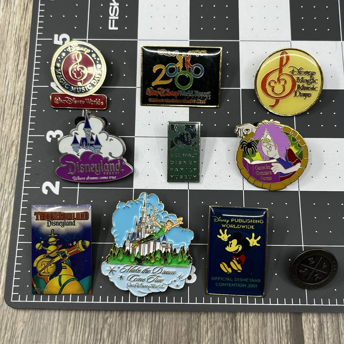 Mickey Mouse Disney Cast Member Exclusive Pins, Patches & Buttons