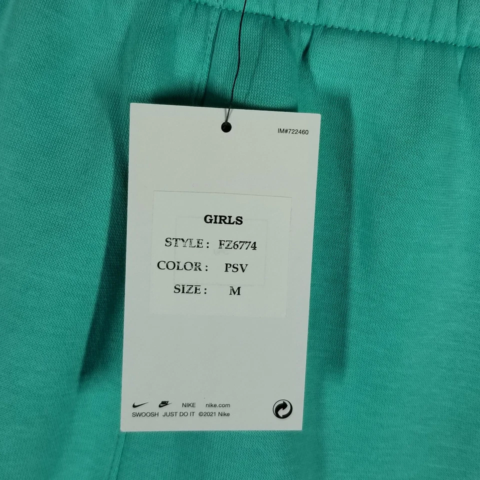 Pantalones deportivos Nike Sportswear Club polar para niñas de pierna ancha FZ6774 para jóvenes Foto 3 de 4