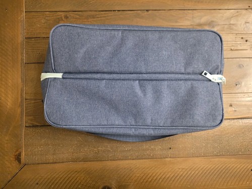 Insulated Wine Bottle Carrier Tote Holds 1 Bottle & 4 Stemless Wine Glasses