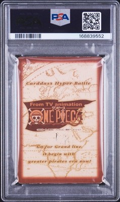 1999 ONE PIECE ワンピース カードダス ハイパーバトル S05 1999 ONE PIECE CARDDASS HYPER BATTLE FIRST STAGE #S05 NAMI PSA 4