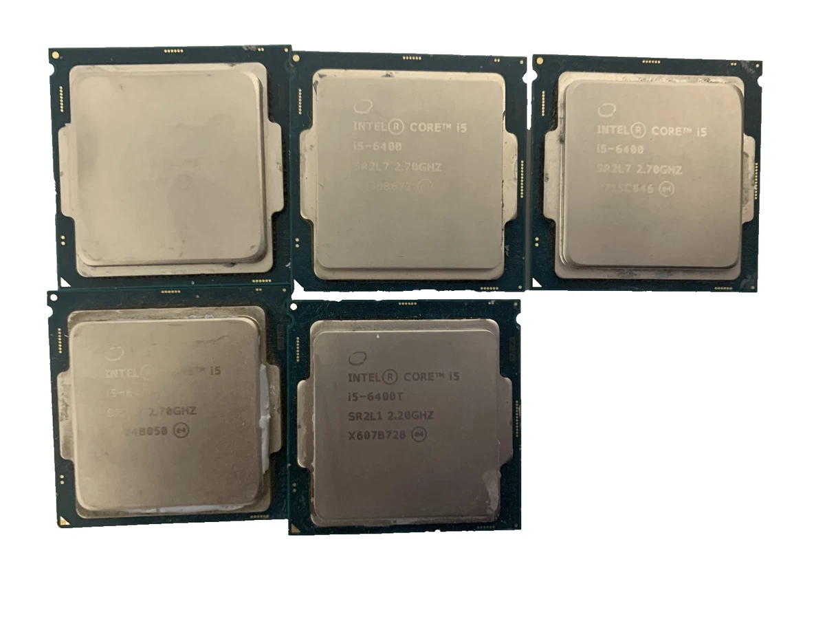 Las mejores ofertas en Modelo de procesador Intel Core i5-6400