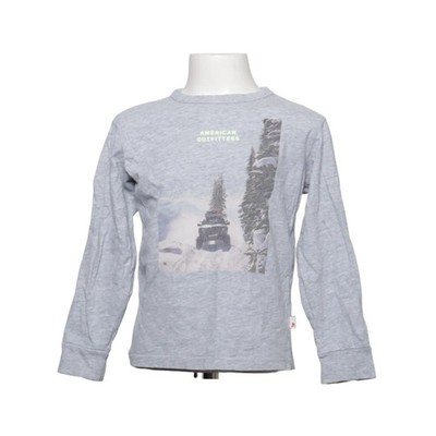 American Outfitters, Langarmshirt, Größe: 116, LIAM RECYCLED JERSEY, Grau #6U0