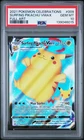 2021 POKEMON CELEBRATIONS #009 FULL ART/SURFING PIKACHU VMAX PSA 10