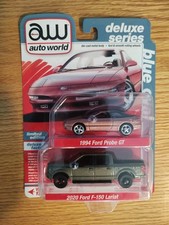 Auto World Deluxe Series Blue Oval - 1994 Ford Probe GT  2020 Ford F-150 Lariat