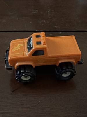 VTG 80s Stomper Schaper 4x4 Ford Pickup Monster Truck Orange Die Cast