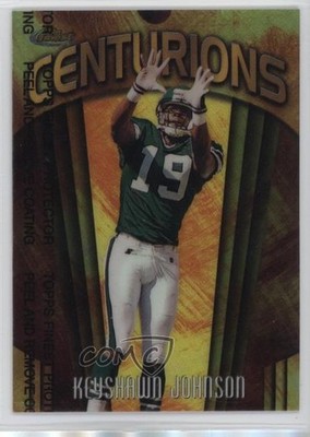 1998 Topps Finest Centurions 420/500 Keyshawn Johnson #C6 0ja4
