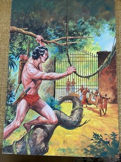 COUVERTURE ORIGINALE TARZAN 39 PAR BUSETT