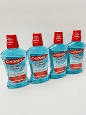 Colgate Alcohol Free Mouthwash Enamel Strength Fresh Mint 16.9 Oz Pack Of 4 0.44 per gallon