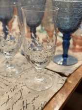 Mikasa Versailles Crystal Iced Tea Water Goblets