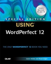 Special Edition Using WordPerfect 12 by Gilgen, Read Paperback / softback Book