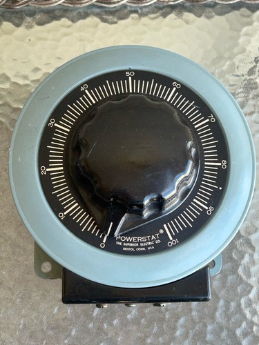 POWERSTAT Superior Electric VARIABLE AUTOTRANSFORMER 136B (120VAC-0-140)
