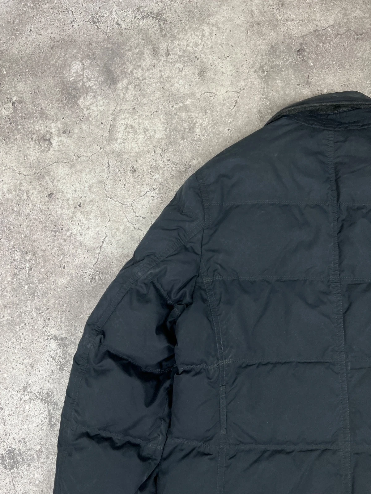 Ermenegildo Zegna Goose Down Jacket Navy Men's size 50 - product detail image 19