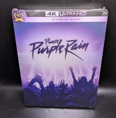 Purple Rain Steelbook 4K UHD  Blu-ray 1984 EU Import Region Free Brand New 