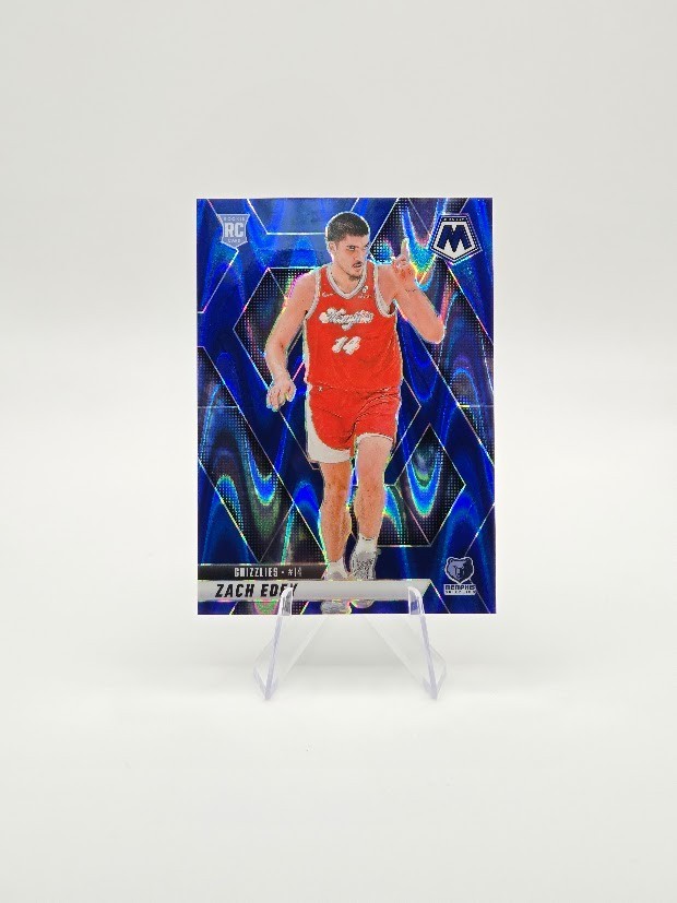 Zach Edey 2024-25 Panini Mosaic RC Blue Seismic SP /149 #248 Grizzlies