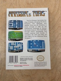 Arkista's Ring NES BOX ONLY Good Condition Fast Shipping
