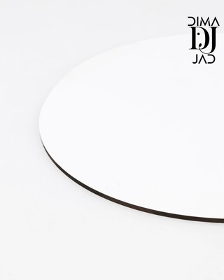 Holztablett Sohle Tortenhalter 35 cm rund 6 mm Cake Board