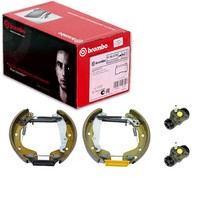 Brembo Bremsbacken Vormontiert Hinterachse Passend FÜR Daewoo Lanos Nexia Opel