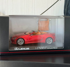 Kyosho 1/43 Lexus LC500 Convertible Metallic Red Diecast Model